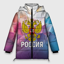 Куртка зимняя женская РОССИЯ, цвет: 3D-черный