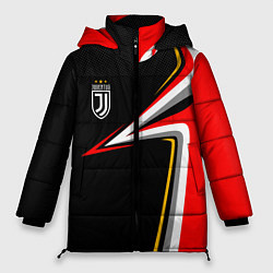 Куртка зимняя женская Ювентус Униформа, цвет: 3D-черный