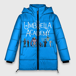 Куртка зимняя женская The umbrella academy, цвет: 3D-черный