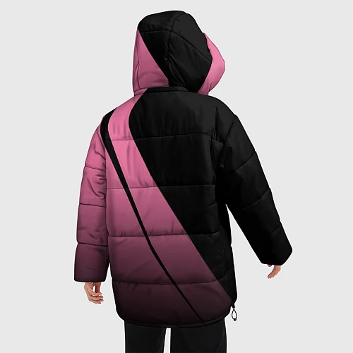 Женская зимняя куртка PALERMO FC / 3D-Черный – фото 4