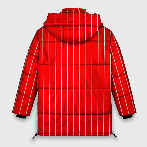 Женская зимняя куртка Форма сборной СССР / 3D-Красный – фото 2