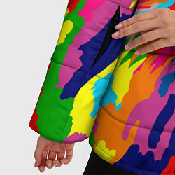 Куртка зимняя женская Лев Artistic Art, цвет: 3D-черный — фото 2