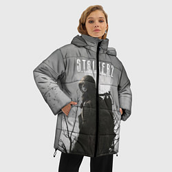 Куртка зимняя женская STALKER 2, цвет: 3D-красный — фото 2