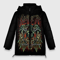 Куртка зимняя женская Slayer, цвет: 3D-красный