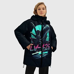Куртка зимняя женская The Alien, цвет: 3D-черный — фото 2