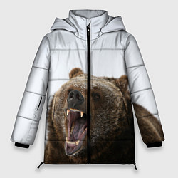 Куртка зимняя женская Bear, цвет: 3D-черный