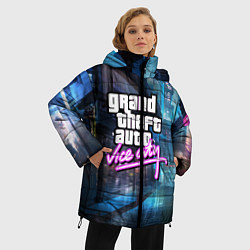 Куртка зимняя женская GTA, цвет: 3D-светло-серый — фото 2