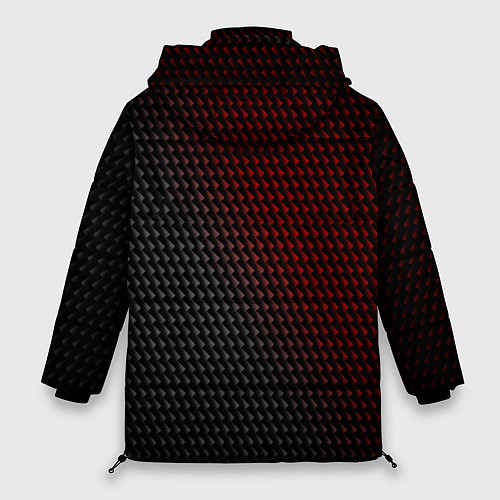 Женская зимняя куртка AUDI АУДИ / 3D-Красный – фото 2