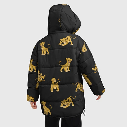 Женская зимняя куртка Simba / 3D-Черный – фото 4