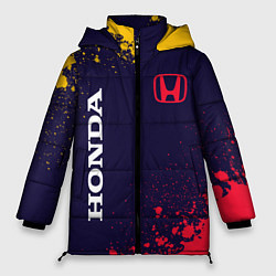 Куртка зимняя женская HONDA ХОНДА, цвет: 3D-черный