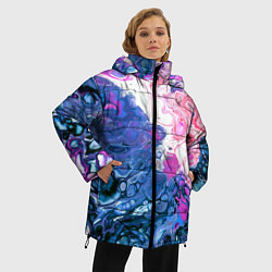 Куртка зимняя женская Акрил, цвет: 3D-черный — фото 2
