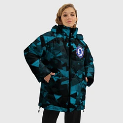 Куртка зимняя женская Chelsea Челси, цвет: 3D-черный — фото 2