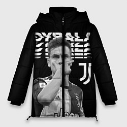 Куртка зимняя женская Paulo Dybala, цвет: 3D-черный