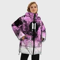 Куртка зимняя женская BTS, цвет: 3D-светло-серый — фото 2