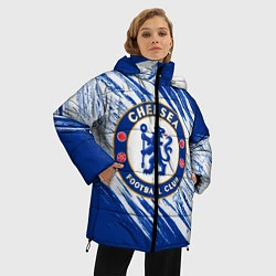 Куртка зимняя женская Chelsea, цвет: 3D-черный — фото 2
