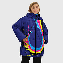Куртка зимняя женская SMYK, цвет: 3D-черный — фото 2