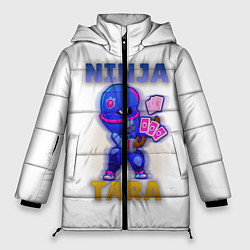 Куртка зимняя женская Ниндзя Тара Бравл Старс BS, цвет: 3D-черный