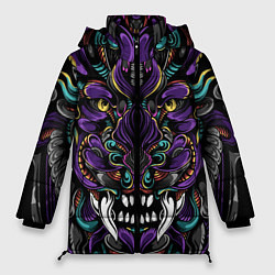 Куртка зимняя женская Царь Зверей, цвет: 3D-черный