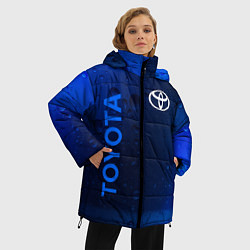 Куртка зимняя женская TOYOTA ТОЙОТА, цвет: 3D-черный — фото 2