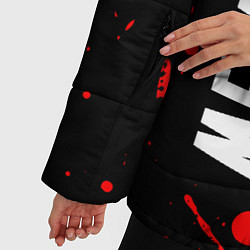Куртка зимняя женская METALLICA МЕТАЛЛИКА, цвет: 3D-черный — фото 2