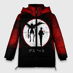 Куртка зимняя женская Death Note, цвет: 3D-черный
