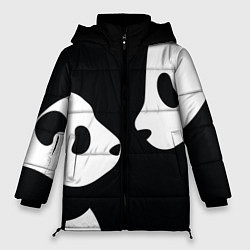 Куртка зимняя женская Panda, цвет: 3D-светло-серый