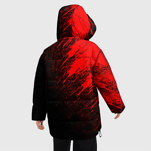 Женская зимняя куртка DARK SOULS / 3D-Черный – фото 4