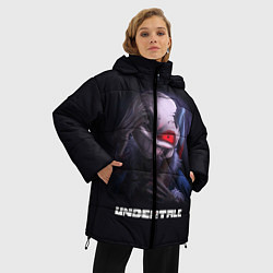 Куртка зимняя женская UNDERTALE, цвет: 3D-красный — фото 2