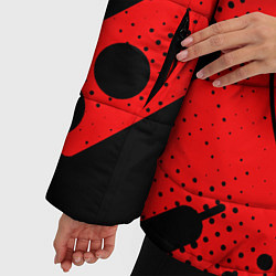Куртка зимняя женская AC MILAN МИЛАН, цвет: 3D-черный — фото 2