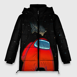 Куртка зимняя женская Among Us, цвет: 3D-красный