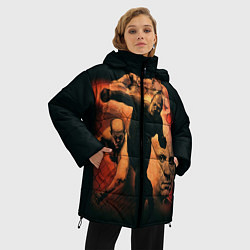 Куртка зимняя женская Федор Емельяненко Император, цвет: 3D-черный — фото 2