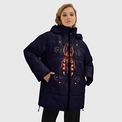 Куртка зимняя женская PHARAOH, цвет: 3D-черный — фото 2