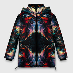 Куртка зимняя женская KRISTALL, цвет: 3D-черный