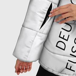 Куртка зимняя женская СБОРНАЯ ГЕРМАНИЯ, цвет: 3D-черный — фото 2