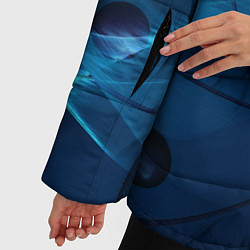 Куртка зимняя женская Атом, цвет: 3D-светло-серый — фото 2