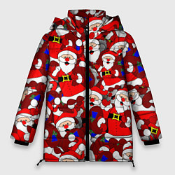 Женская зимняя куртка Русский Санта Клаус