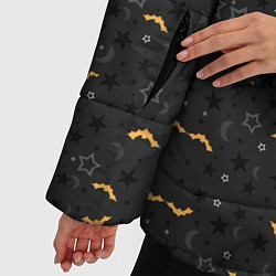 Куртка зимняя женская ЛЕТУЧИЕ МЫШИ, цвет: 3D-черный — фото 2