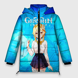 Куртка зимняя женская Genshin Impact - Lumine, цвет: 3D-черный