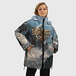 Куртка зимняя женская Baldurs Gate, цвет: 3D-красный — фото 2
