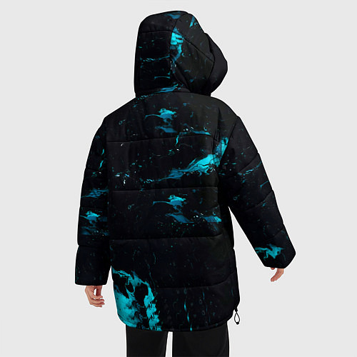 Женская зимняя куртка Lil Peep / 3D-Черный – фото 4