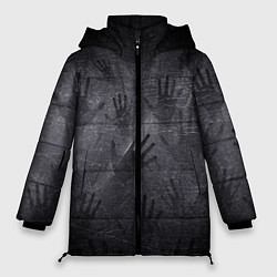 Куртка зимняя женская ЛАДОНИ УШЕДШИХ, цвет: 3D-черный