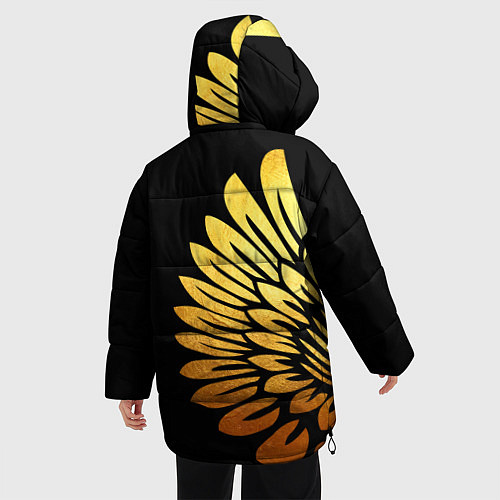 Женская зимняя куртка ХАБИБ / 3D-Черный – фото 4