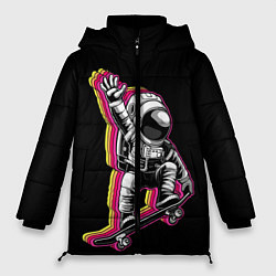 Куртка зимняя женская Космоскейтер, цвет: 3D-черный