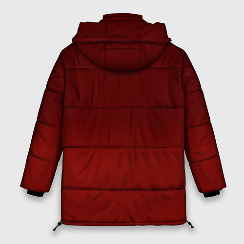 Женская зимняя куртка Атака на титанов / 3D-Красный – фото 2