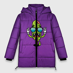 Куртка зимняя женская Безумное эскимо, цвет: 3D-черный