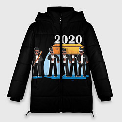 Куртка зимняя женская 2020 не спасти, цвет: 3D-черный