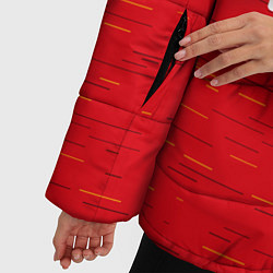 Куртка зимняя женская MANCHESTER UNITED 2021 - HOME, цвет: 3D-черный — фото 2