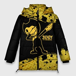 Куртка зимняя женская BENDY AND THE INK MACHINE, цвет: 3D-черный