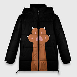 Женская зимняя куртка Лапа медведя