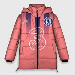 Куртка зимняя женская CHELSEA резервная сезон 2021, цвет: 3D-красный